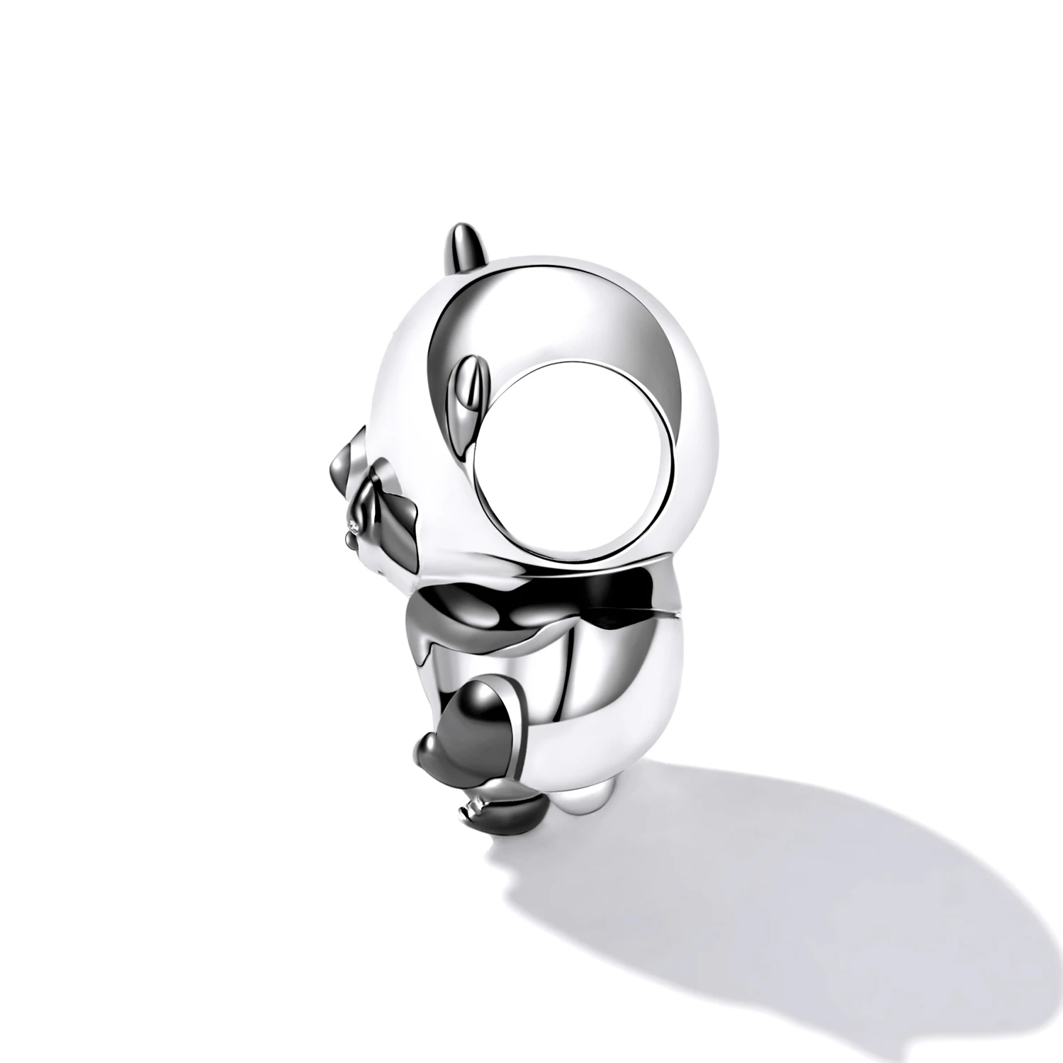 New Product 925 Sterling Silver Cute Colour Panda Charm Beads Pendant Charms For Bangles Jewelry For Women Girl Party Daily Wear