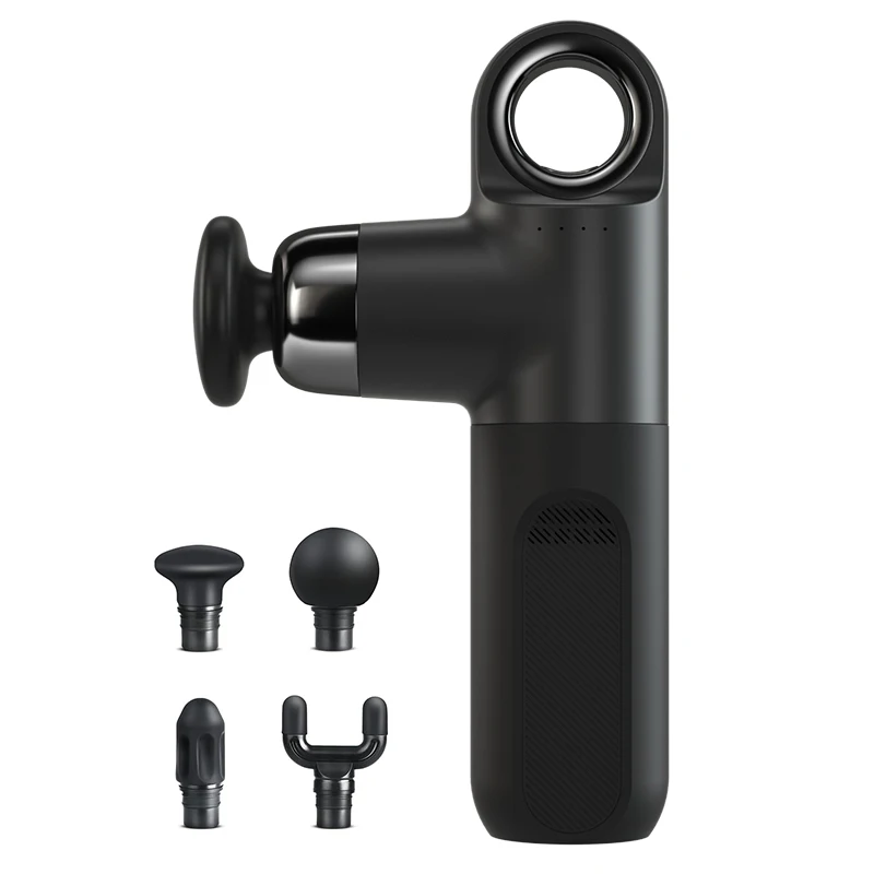 2025 Unique Design Wireless Brushless Body Gun Massager Professional Deep Muscle Vibration Booster Mini Massage Gun