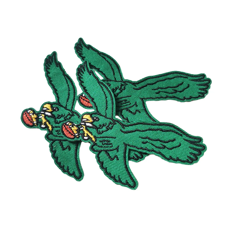 Индивидуальные новые Philadelphia Eagles винтажные вышитые железные нашивки с логотипом NFL