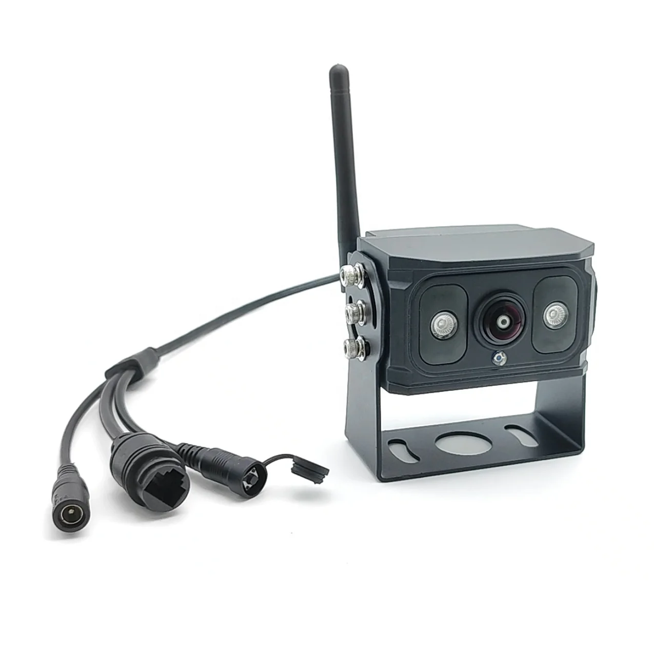 truck explosion proof ip bullet camera stainless steel waterproof ir wide angle 180 degrees IP camera with fish eye night view