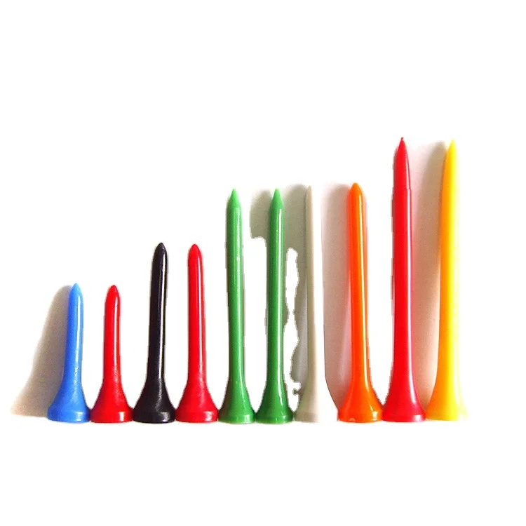 
Different Size Bulk Pack Personalize Good Quality Plastic Golf Tee 