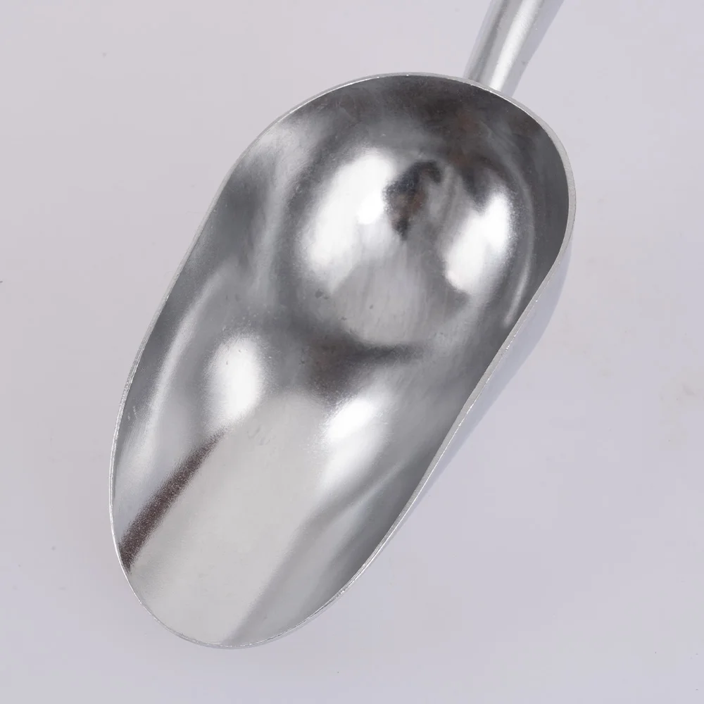 Classic Style 6 oz/12 oz/24 oz/38 oz/58 oz Utility Pet Food One-piece Supermarket Aluminum Scoop