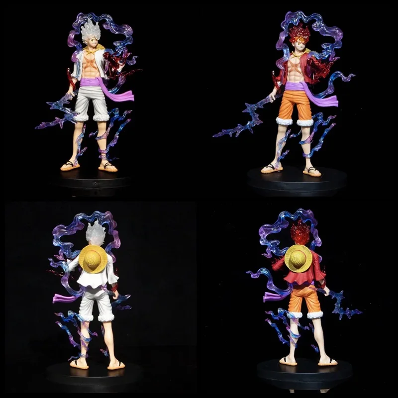 21CM 2 Colors One Piece Gk Sun God Fifth Gear Luffy Anime Figure Model Ornament PVC Action Figures Doll Gift
