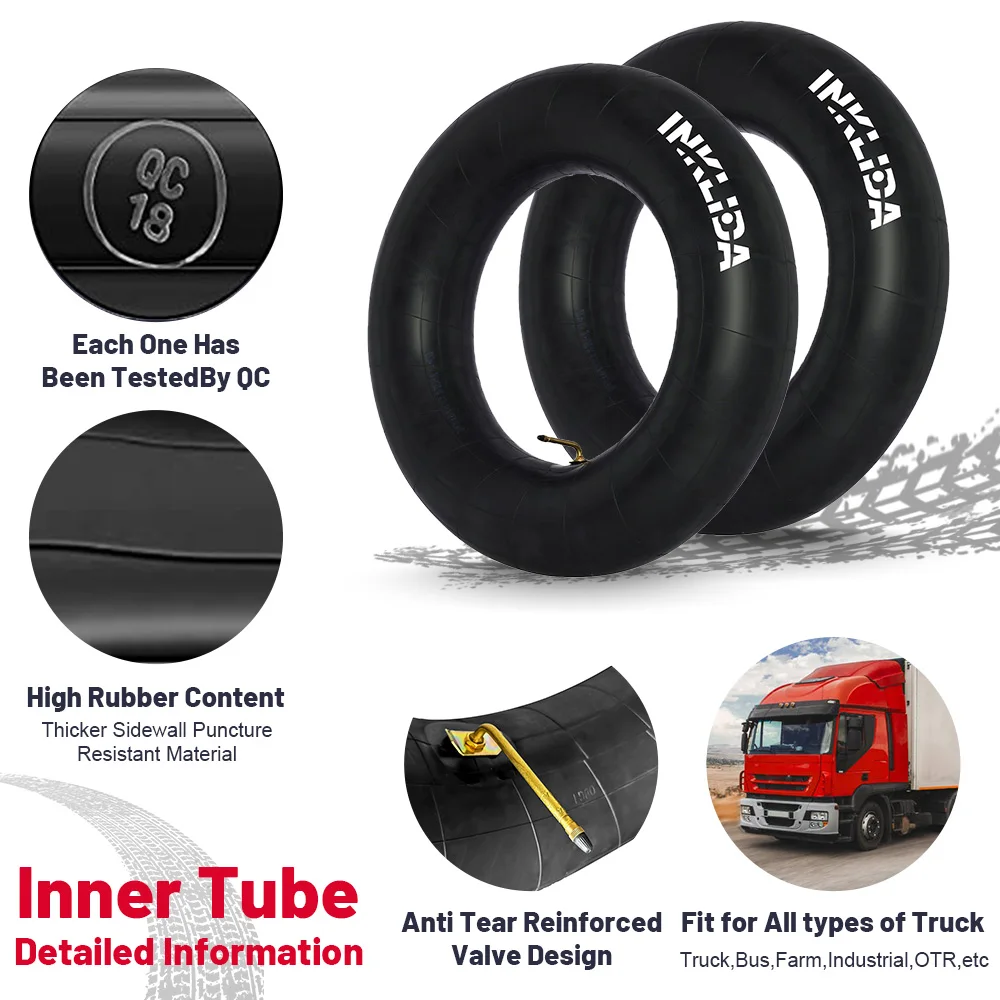 INKLIDA Heavy Duty Anti-aging Long Service Life Truck/Light Truck Tire Inner Tube 1200R24 TR78A