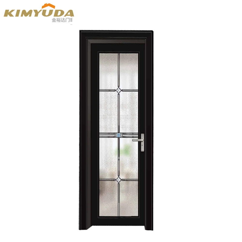 French exterior aluminium hinged doors double glazed modern front door terrace nigeria heat insulation casement door for villa