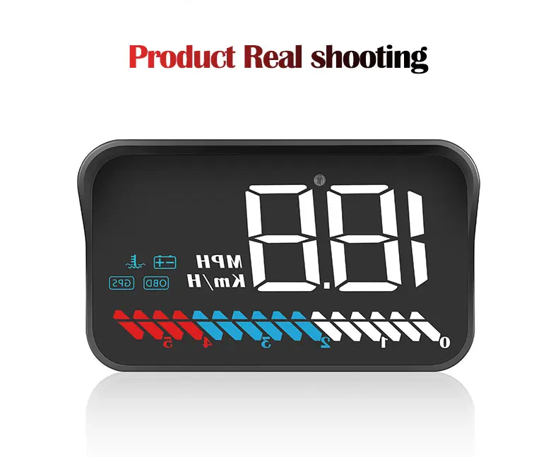 Auto diagnostic tool 2023 Best Sell M7 GPS+OBD2 smart gauge Car huds Head Up Display with GPS navigation
