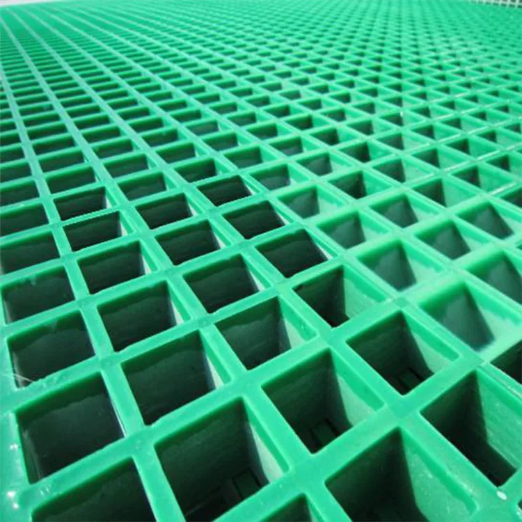 Light Weight Fiberglass Plastic Reinforced Walkway Frp Grating FRP Car Wash Trench Frp Drainage Grating Floor Panel