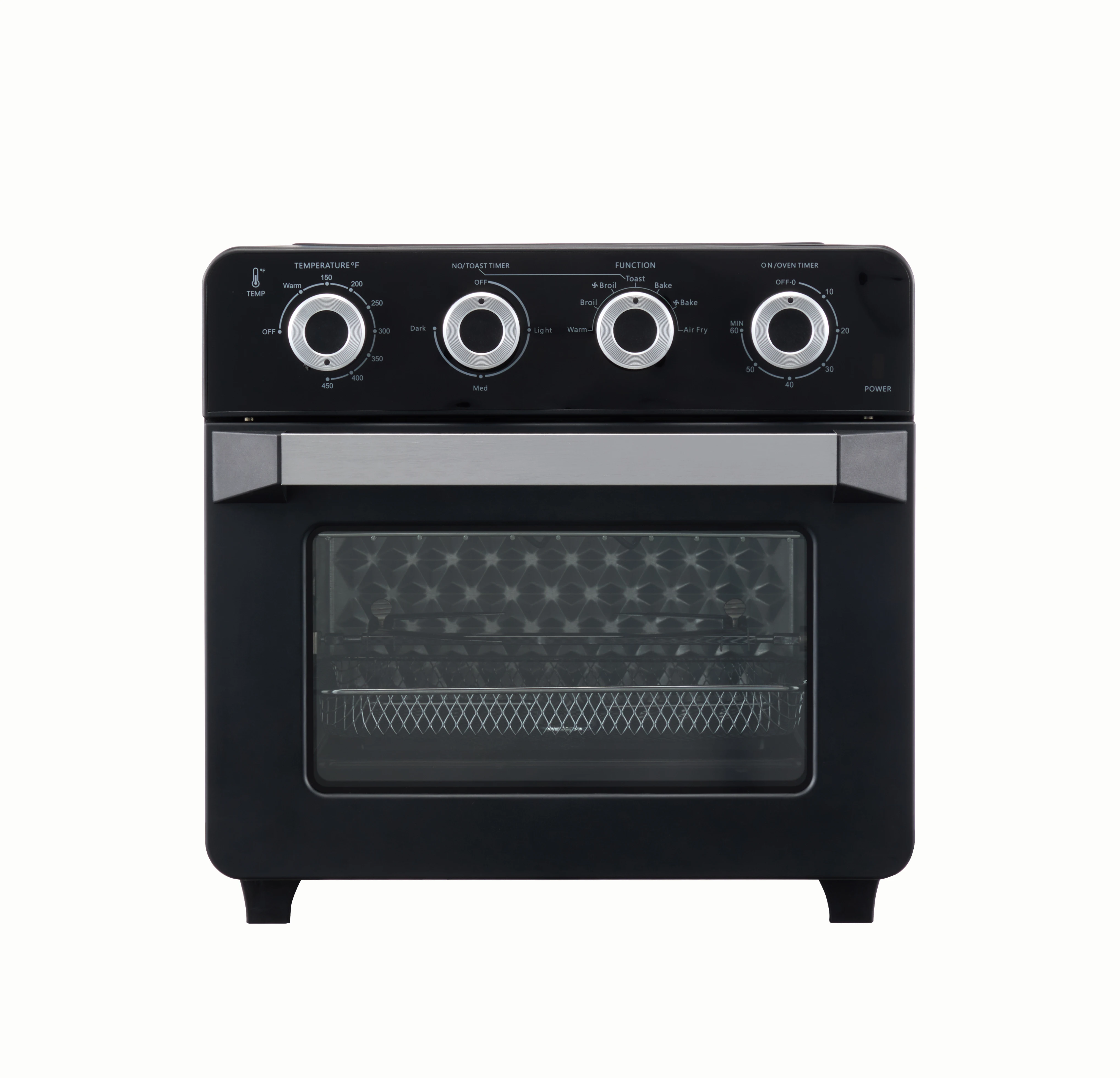 20L air fryer toaster oven 4 knobs with CE ETL approved