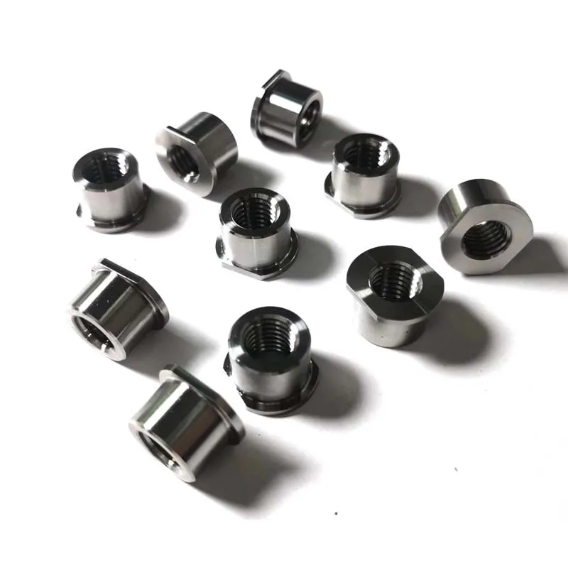 Custom CNC Механическая часть поворачивая деталь из нержавеющей стали с резьбой