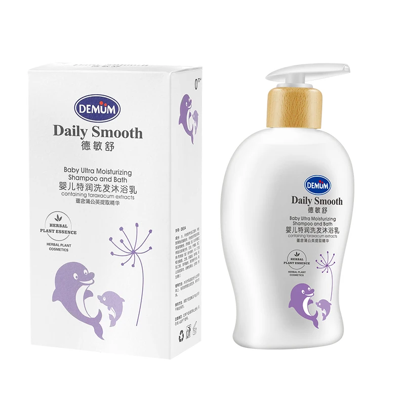 
Natural Moisturizing Hair Regrowth Shampoo And Body Wash For Kids 