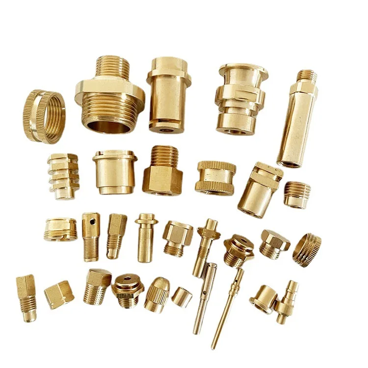 High Quality Customized CNC Machining Brass Parts Copper Stainless Steel Precision Drilling Mechanical Turned Parts Prices