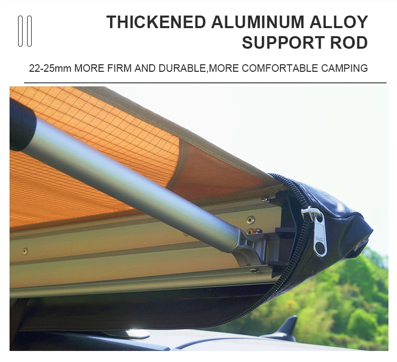 Outdoor Car Side Tent Car Side Tent SUV Curtain Side Tent Off-road Sun Awning Car Self-driving Camping Rain Proof
