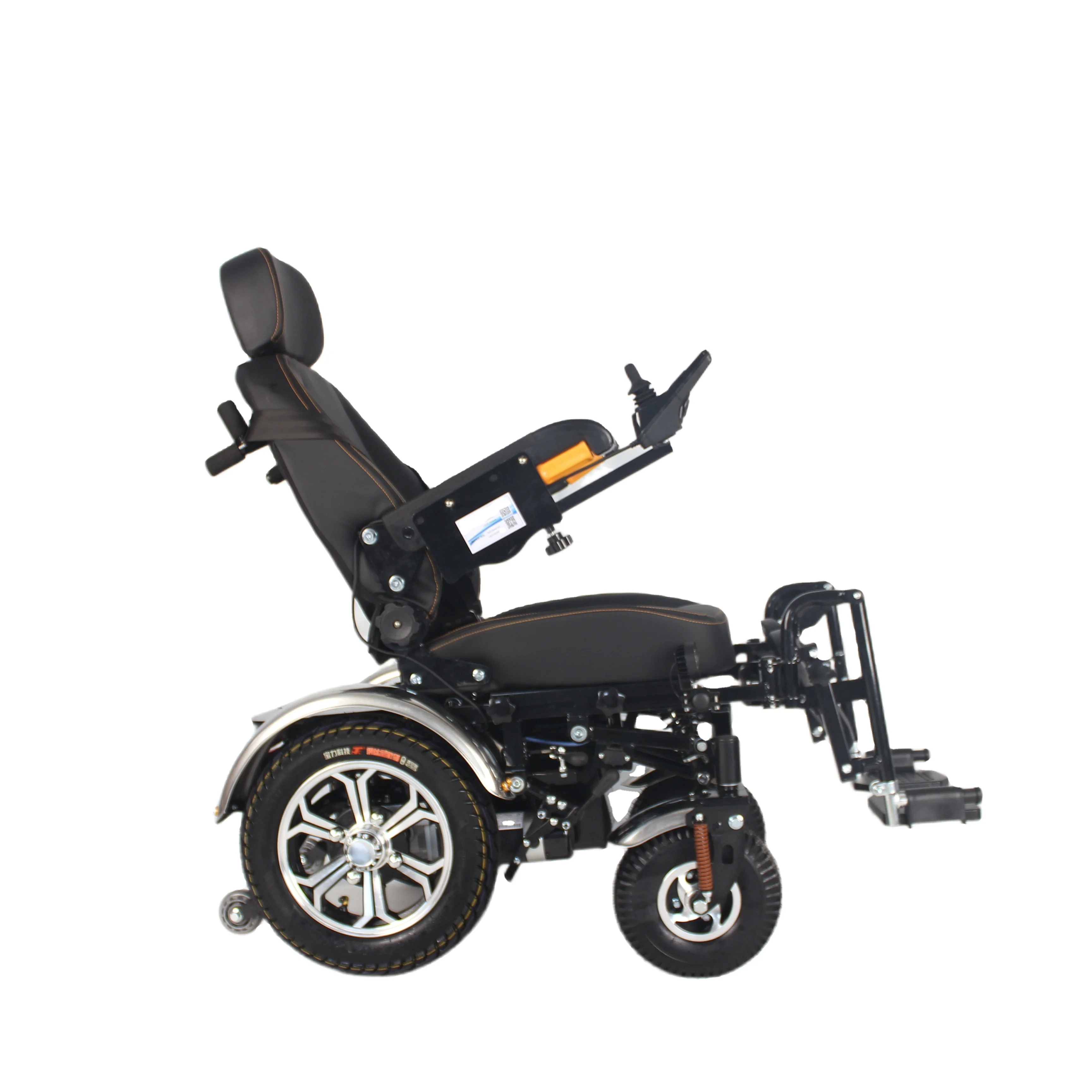 2024 Luxury off-road powerful electric wheelchair 1000 W Worm gear and worm brush motor for disabled