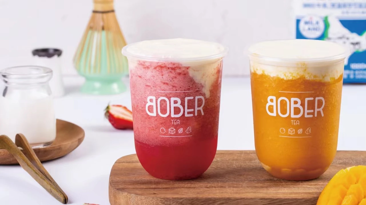 BOBER TEA 2 5 кг чайных ингредиентов настоящий фруктовый клубничный джем с мякотью для магазинов и алкогольных