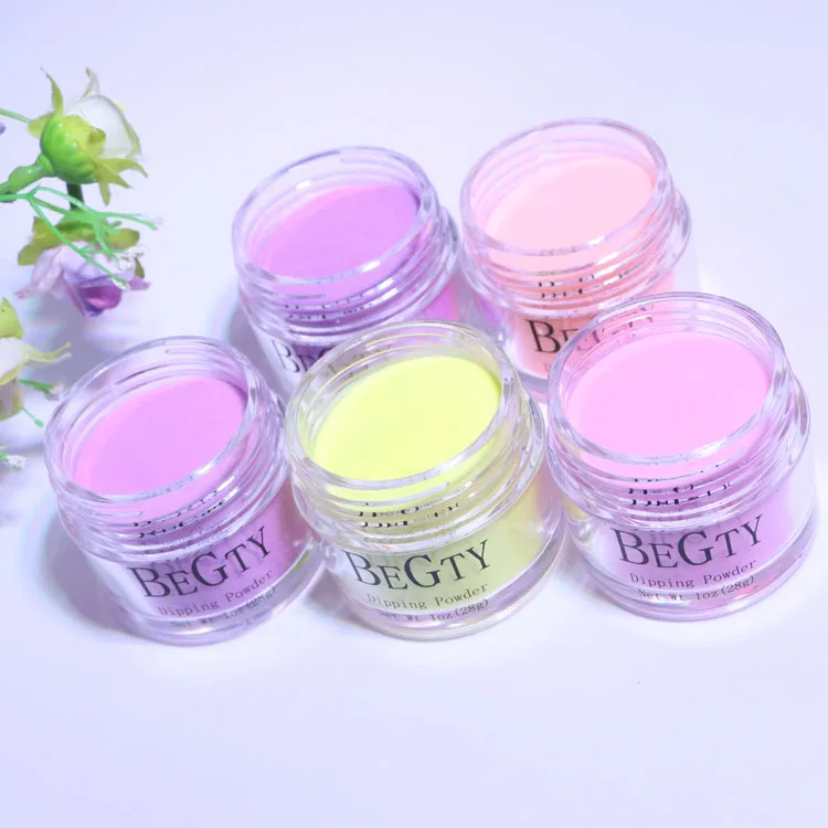 Nail art designs nail acrylic powder and glitter dipping powder 3 in 1 with liquid for dipping