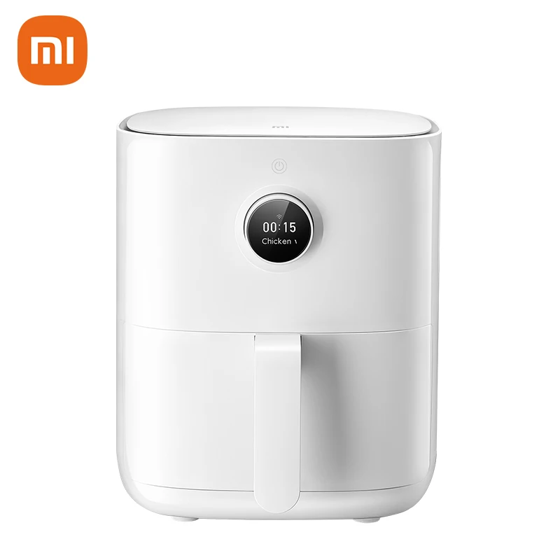 Xiaomi аэрофритюрница для приготовления блюд без 3.5L без масла обжарки обезвоживания 1500W 360 печь OLED экран Mijia airfryer App управление бытовой техники