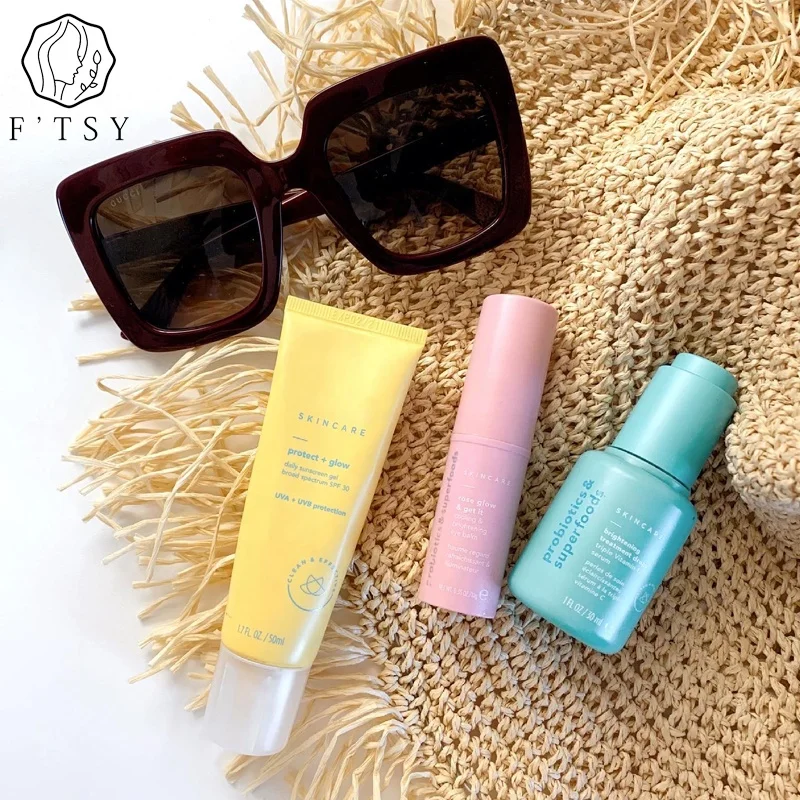 Поо оптом минеральная водостойкая поглощающая спектра SPF40 пляжная защита Невидимый защитный солнцезащитный гель