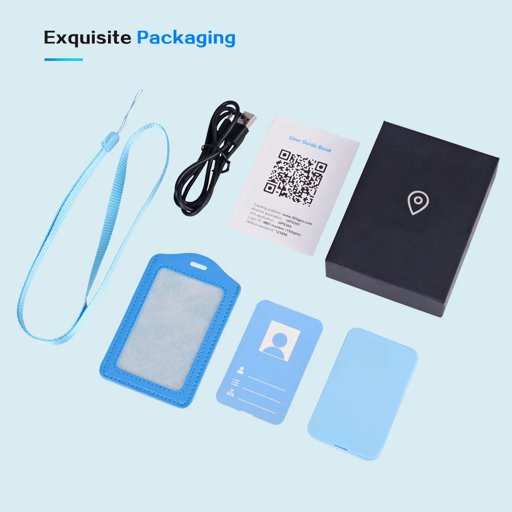 Vjoycar Personal Gps Tracking Devices with Panic Button School ID Card Hidden Child Gps Tracker for Students Kids Mini FREE G10