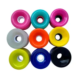 Discount price 70 mm Wholesale longboard wheel with 80% - 90% rebound SHR 80AA for long board skateboard ready to ship