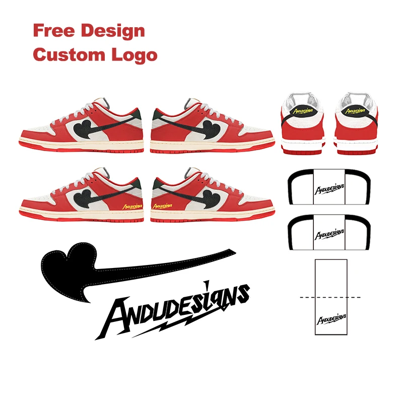 Low Cutting Thick Heel Shoes Custom Men Extend Size Lace Up Famous Brands Sports Sneaker Upper Shoes