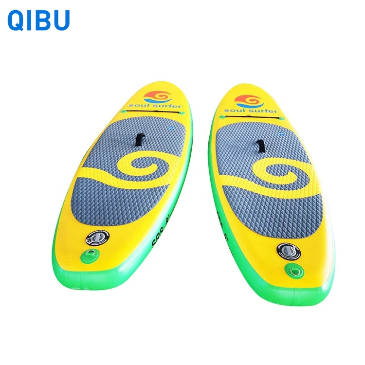 QIBU High quality Balance Standing Boat Inflatable Sup Board Stand Up Paddle Board Surfing board