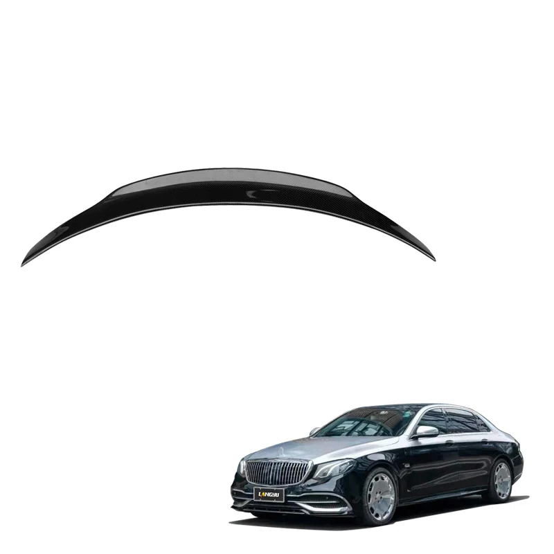 Car Exterior Parts Tail Trunk Wing Carbon Fiber Benz E Class W213 Tuning PSM Style Spoiler For Mercedes Benz W213 Rear Spoiler