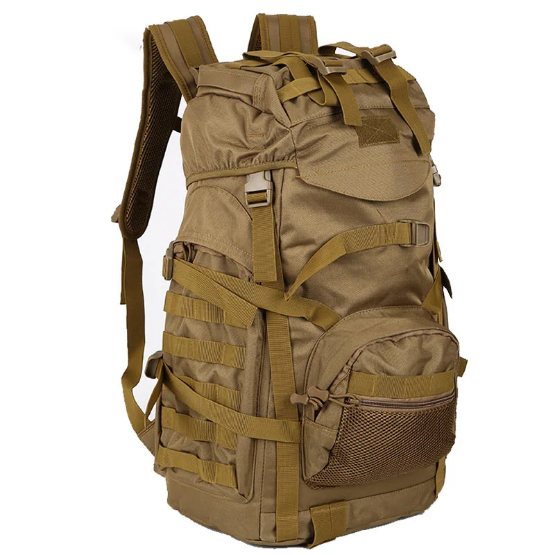 Molle 60L Camping Tactical Large Rucksack Hiking Backpacks Outdoor Men Sports Trekking Bag