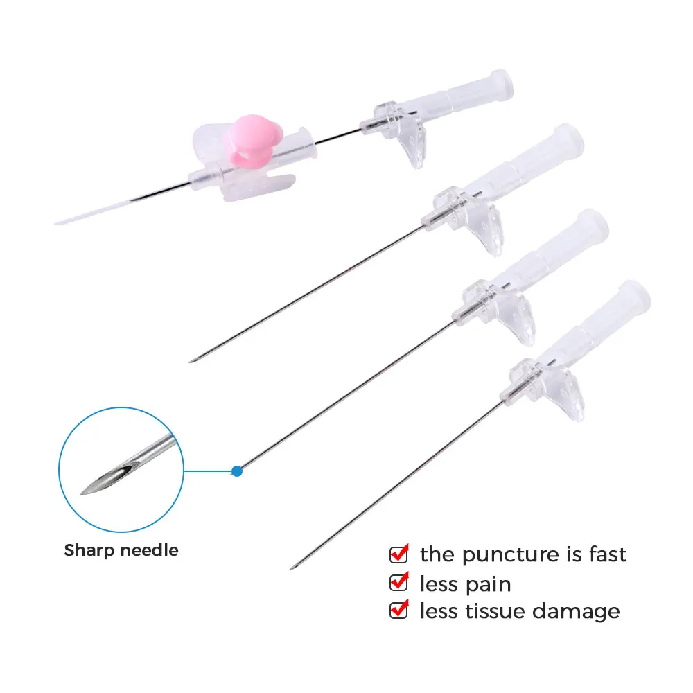 KDL High Performance IV Catheter Vein Detained Needle