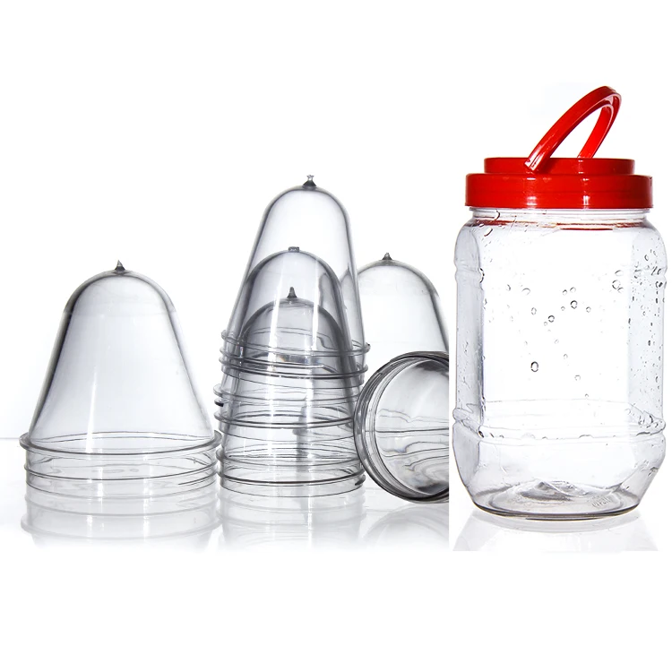 Custom Neck 120mm 125g 165g 270g Wide Mouth Pet Preform For Candy Jar Manufacturer