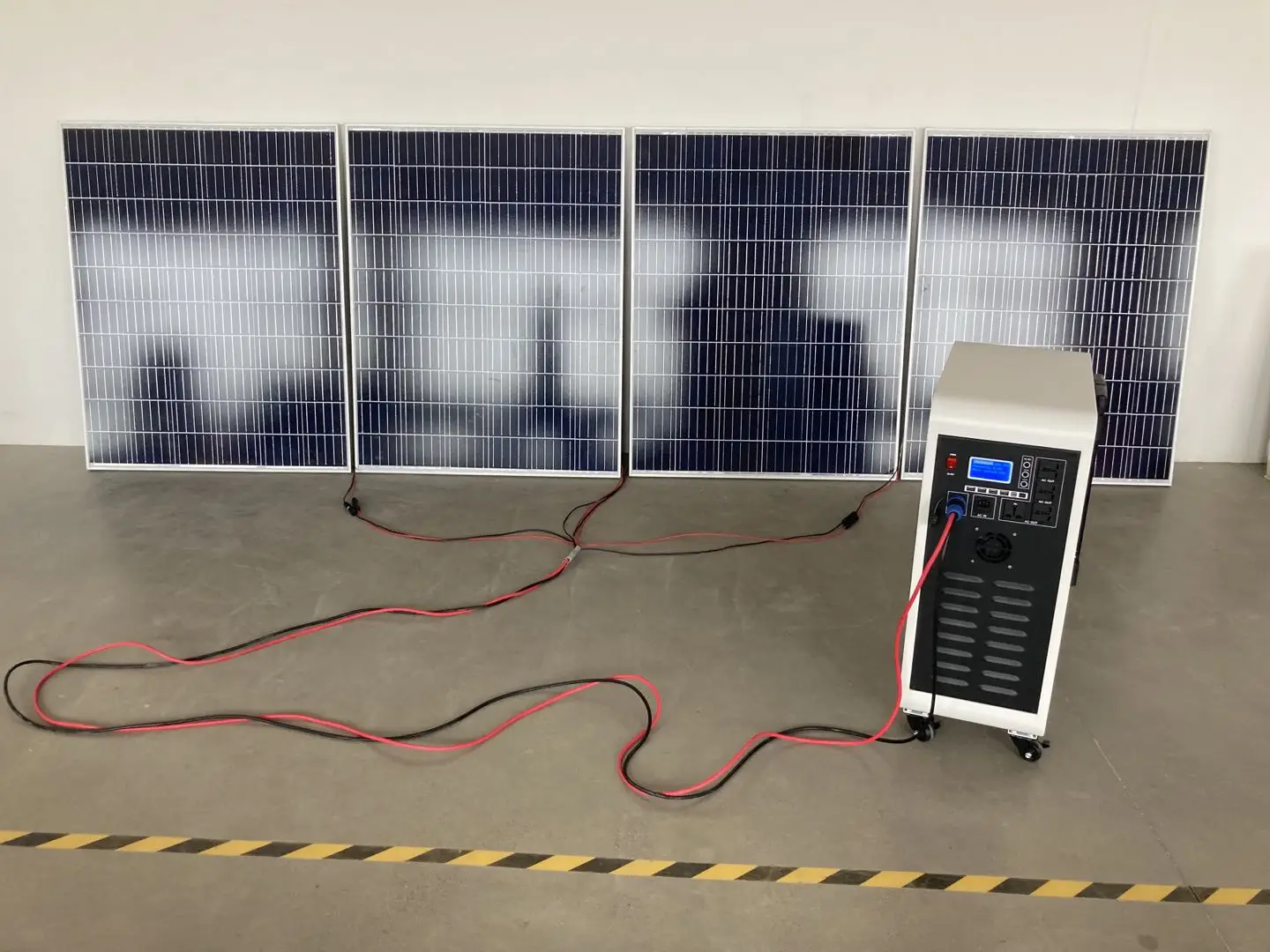 5000w large capacity energy system tragbare kraftwerk power station Lifepo4 battery solar generator portable