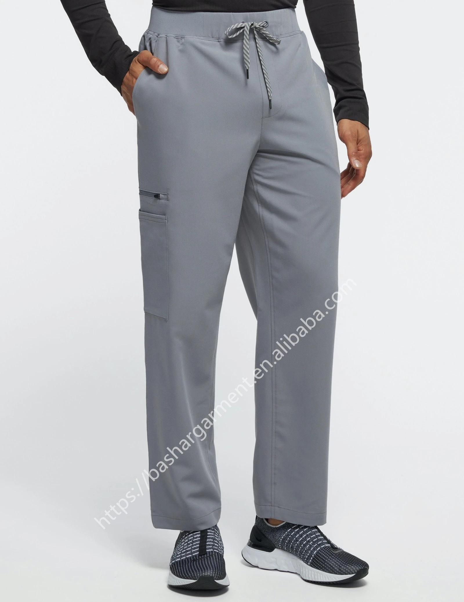 Medical Scrubs Cotton Fabric Polyester Factory hospital uniform scrubs set for doctor