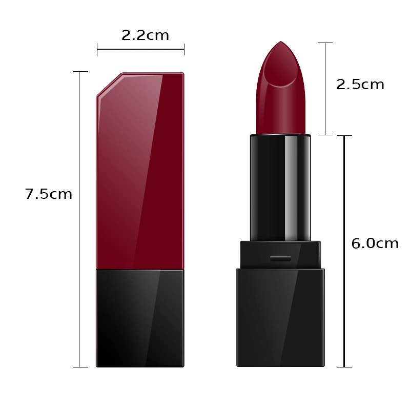 Romantic Bird 96 Colors Unique Geometric Lipstick Vegan High Quality Cosmetics OEM long lasting Matte Rough Velvet lipstick