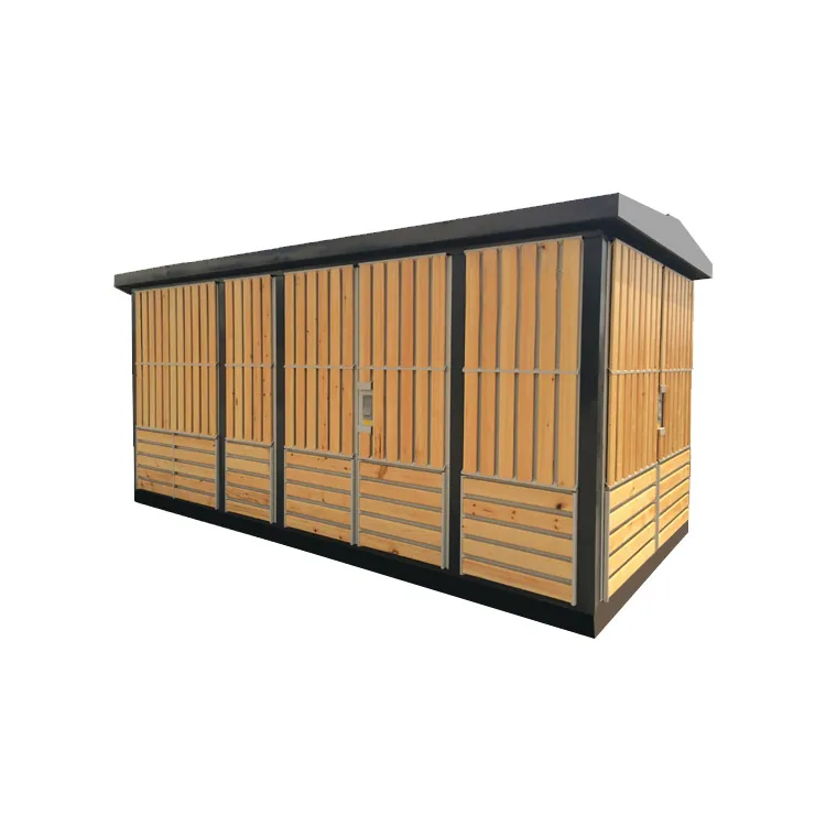 Сборная подстанция ландшафтного коробчатого типа 10 кВ подстанция коробчатого типа