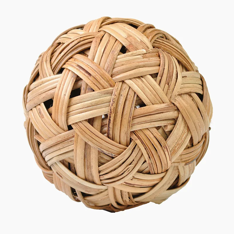 Детский футбольный мяч ручной работы sepak takraw старинное украшение для футбола мяч лоза мяч игрушка