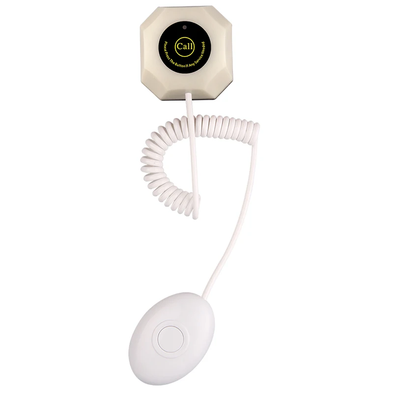 Wireless hospital nurse call botton with handle cord