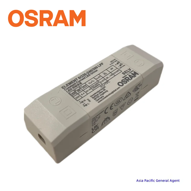 Оригинальный элемент привода Osram 8/220-240/200 LPF 30V-42V 200mA постоянный ток светодиодный драйвер