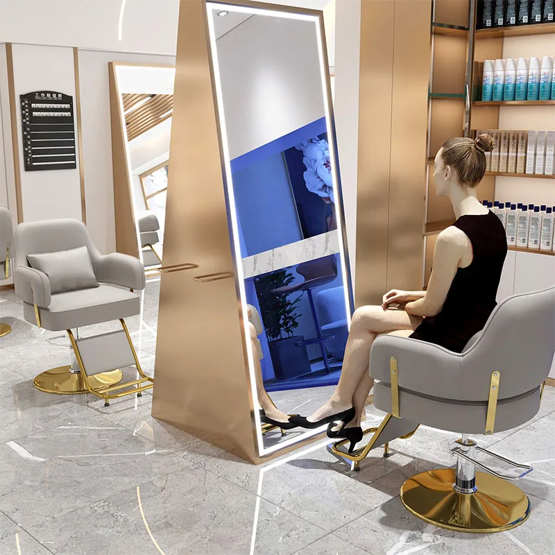 Продажа по оптовой цене, оборудование для салона красоты, Женский магазин для стрижки волос, набор мебели, парикмахерские стулья