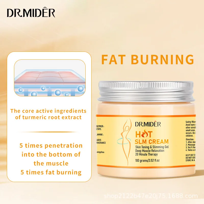 Natural Organic Body Weight Loss Belly Fat Burner Shaping Cellulite Burning Sweat Slimming Cream