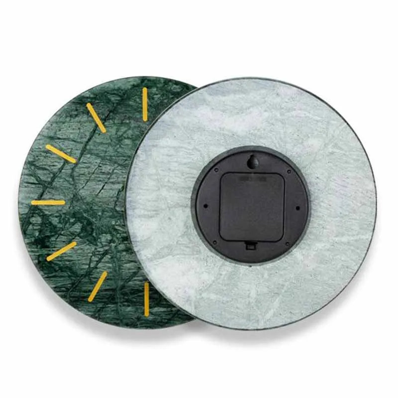 Самые популярные антикварные украшения Роскошные Современные Мраморные настенные часы ручной работы «сделай