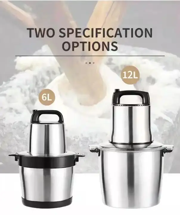 2023 hotsell yam pounder machine 10L 12L meat chopper fufu pounding blender portable multifunction mini electric meat grinder