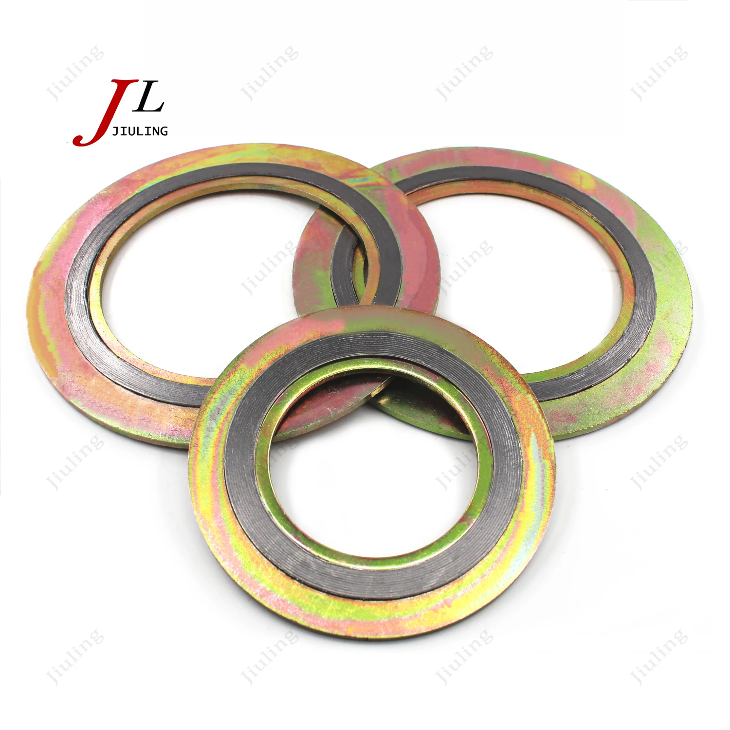 Factory price Metal Wound Gasket Graphite Gasket Flange Valve High Temperature And High Pressure Seal Dn25 50 100