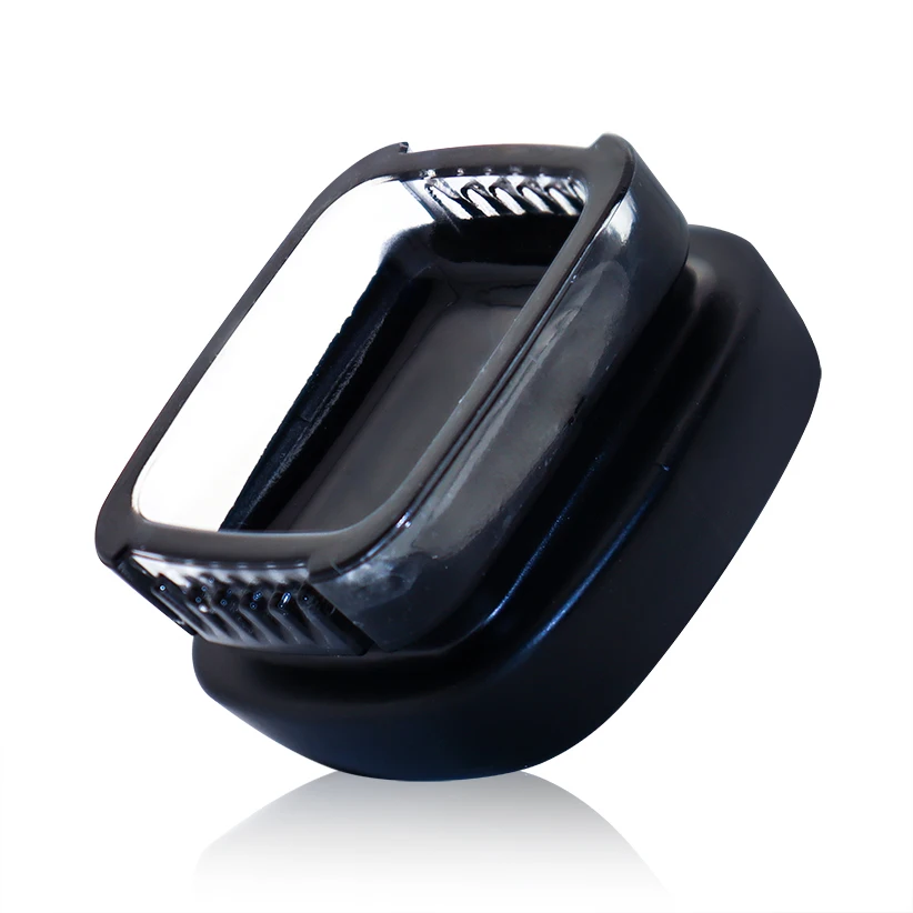 High quality 3 5 7 9 gram Premium black opening childproof calyx 4ml square concentrate containers glass jar