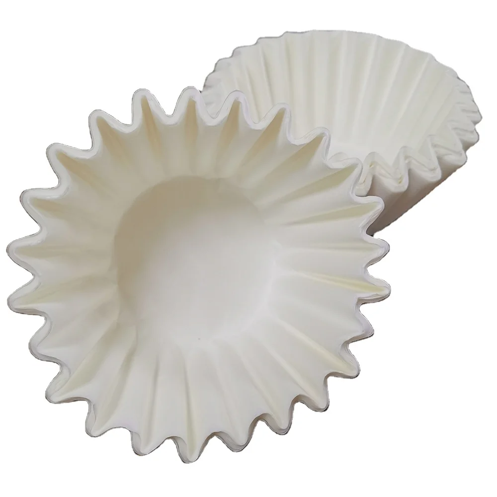 Coffee filter paper manufacturers brown and white compost cupcake coffee filter paper sheets for sale