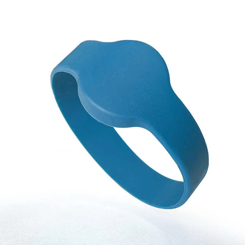 RFID Cashless Payment Wristband Chip NFC Silicone Adjustable Bracelets