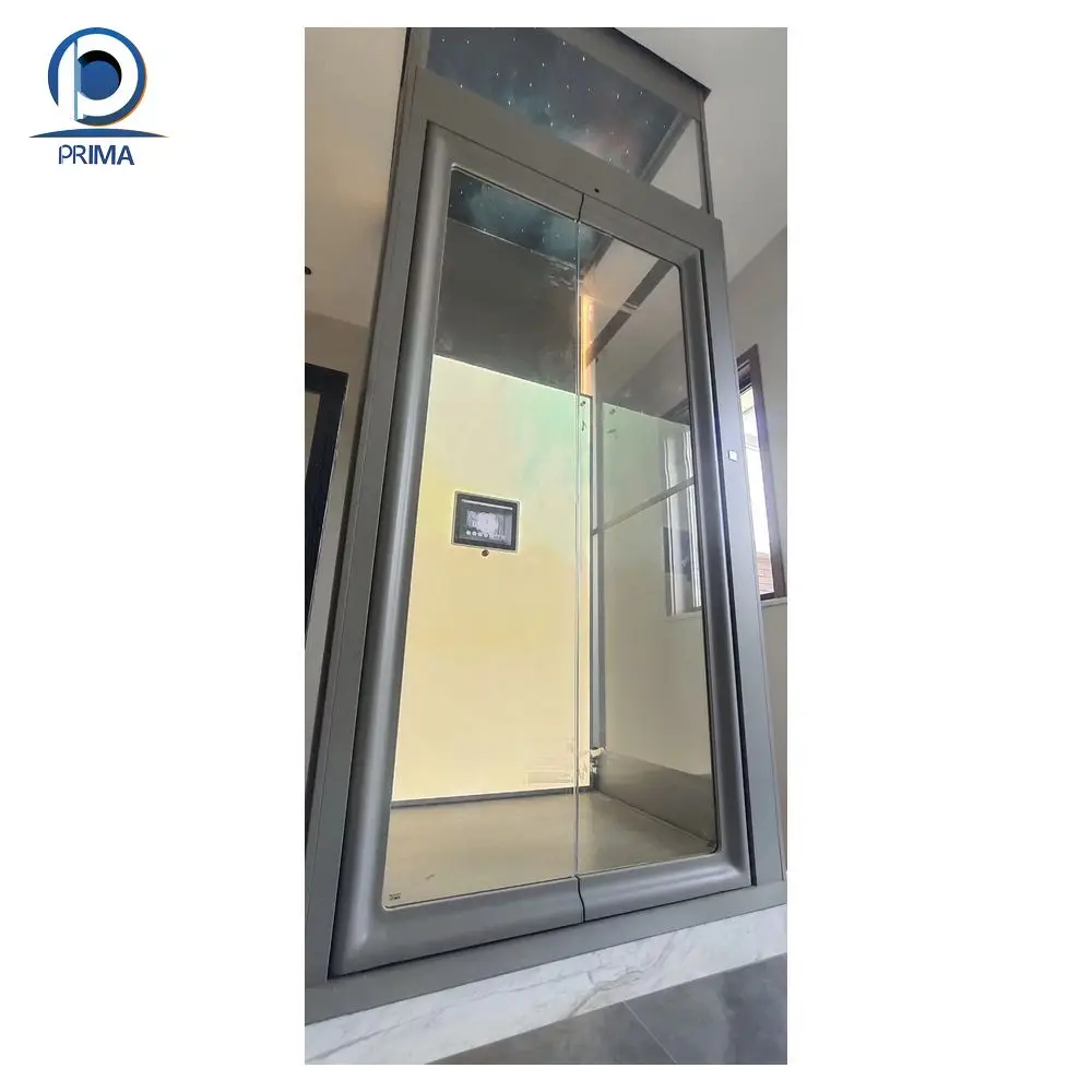 Prima One person in home elevator between two floors new silent hydraulic home elevator use for Villa suitable for 2 3 4 floors