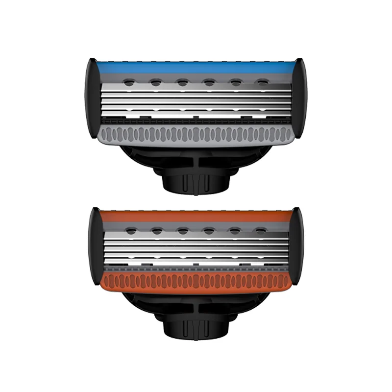 Imported Stainless Steel Razor Cartridge 5 Layers Sharp Blade with Coating for Face