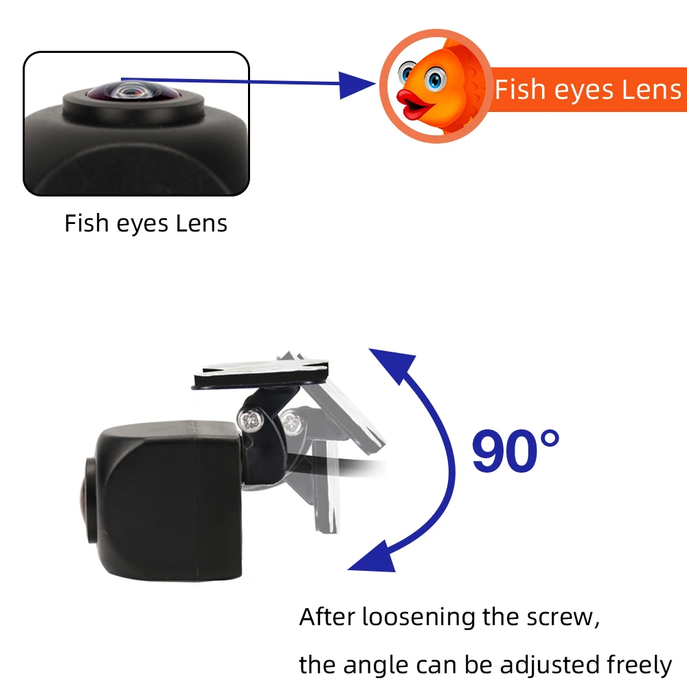 170 Reverse Night Assistance CVBS Rear View Camera for RCD330 RCD360 Radio VW Golf 5 6 7 Passat B6 B7 JETTA TIGUAN