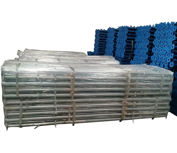 Tianjin Steel Factory 48/60 40/48 48/56 Painted Hot DIP Galvanized Electroplate Adjustable Scaffolding Steel Prop