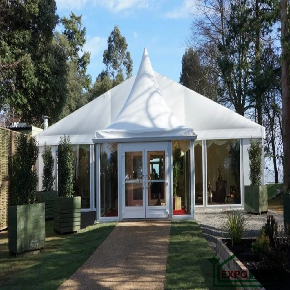 3x3  4x4 5x5 10x10m  Aluminum Canopy Pagoda Tent Outdoor  Pagoda Gazebo White CanopyTent