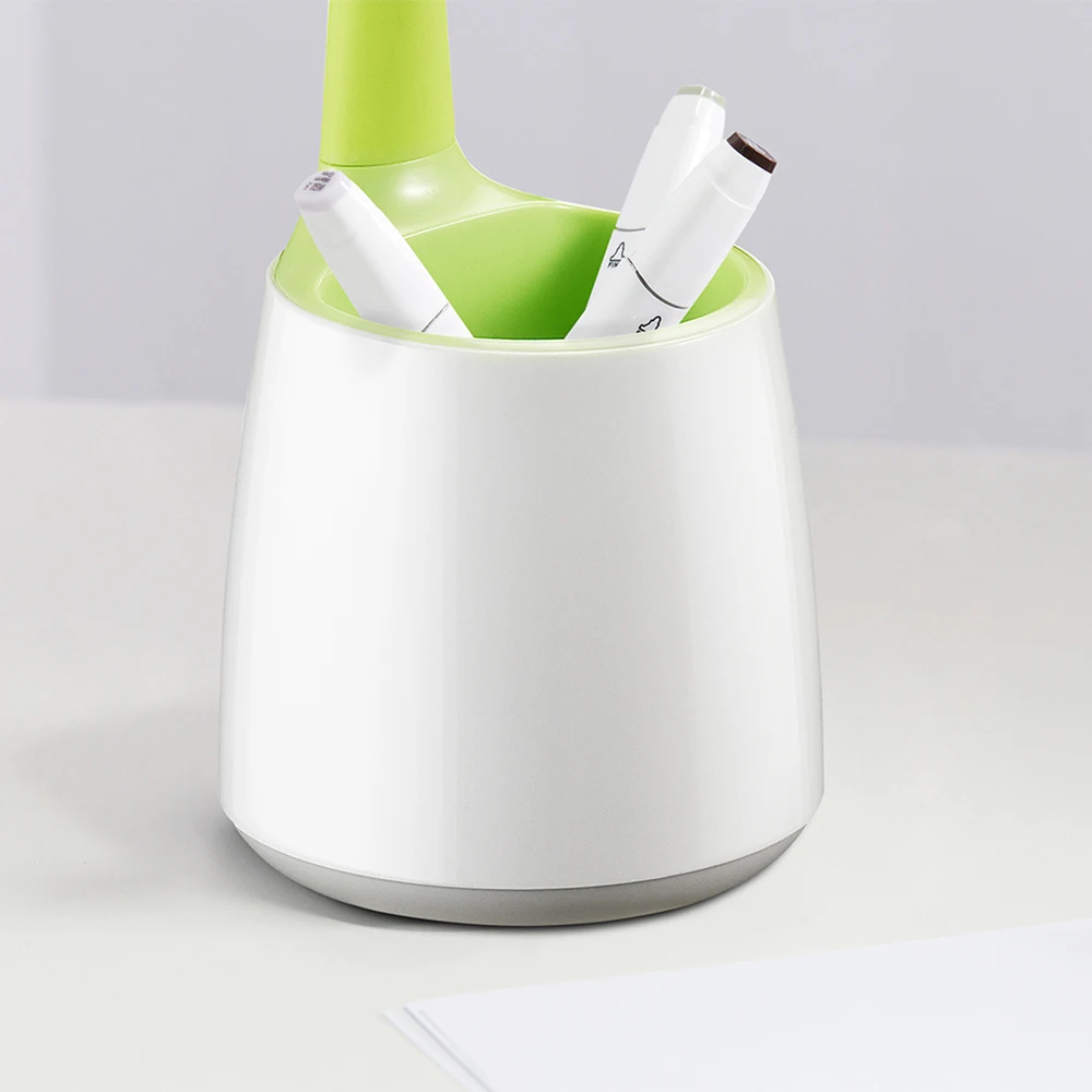 Desk Organizer LED Lamp Table Reading Lamp with Penholder for Student Home Goods Office Light